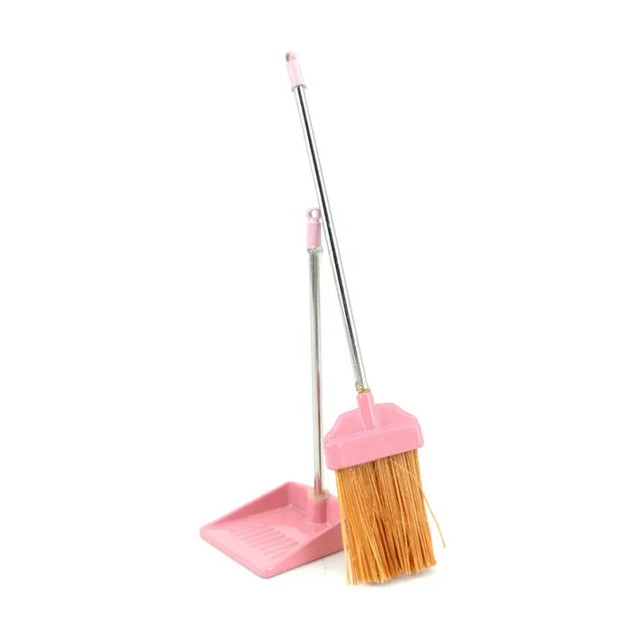 CJ Miniature Broom and Trash Shovel Dollhouse Kitchen Accessories Necklaces