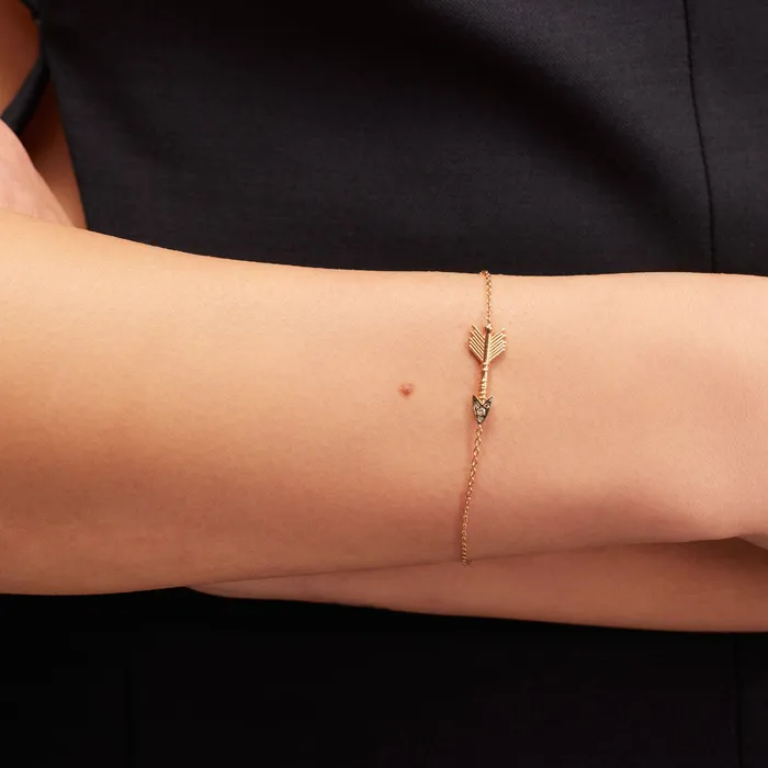 Large Arrow Bracelet Kismet by Milka Bracelets