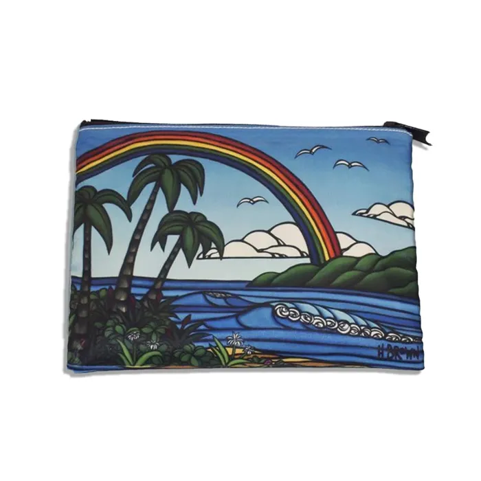 Necklaces BLACKSAND Black Sand Avenue Beach Clutch by Heather Brown 6 X 9