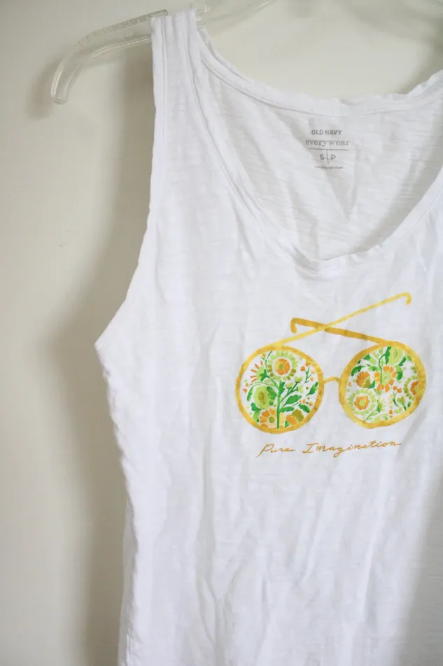 Old Navy Rings Old Navy Pure Imagination White Tank S
