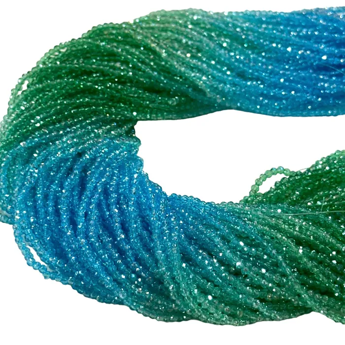 Peppy Beads Earrings 1mm Crystal rondelle beads strand 170 pcs PBC1C49 Peppy Beads Earrings 1mm Crystal rondelle beads strand 170 pcs PBC1C49