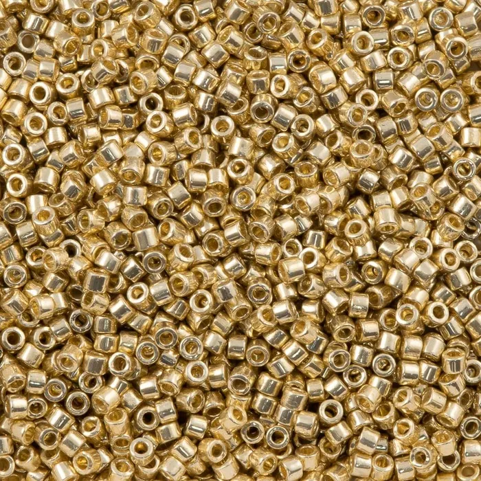 PreStyled Sets Peppy Beads DB2501 Duracoat Galvanized Pale Gold Miyuki Delica 110