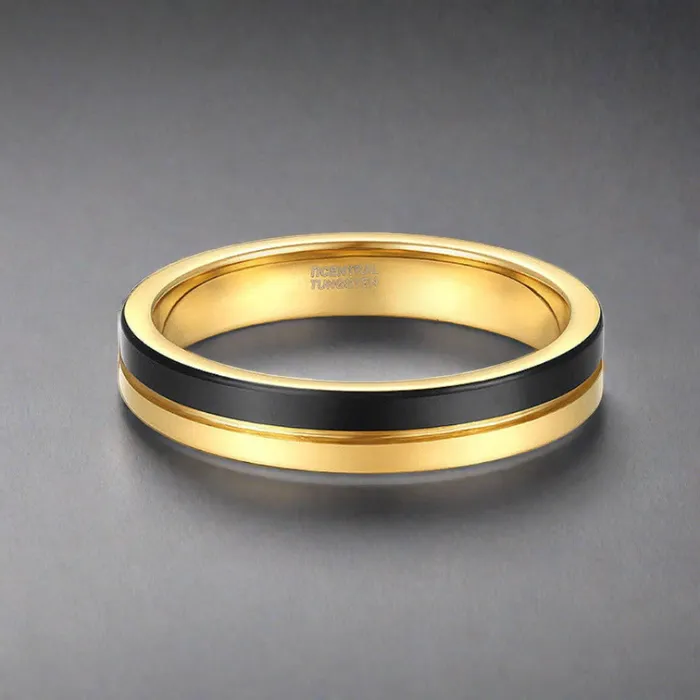 Comet Tungsten Couple Rings Earrings Comet Tungsten Couple Rings Earrings
