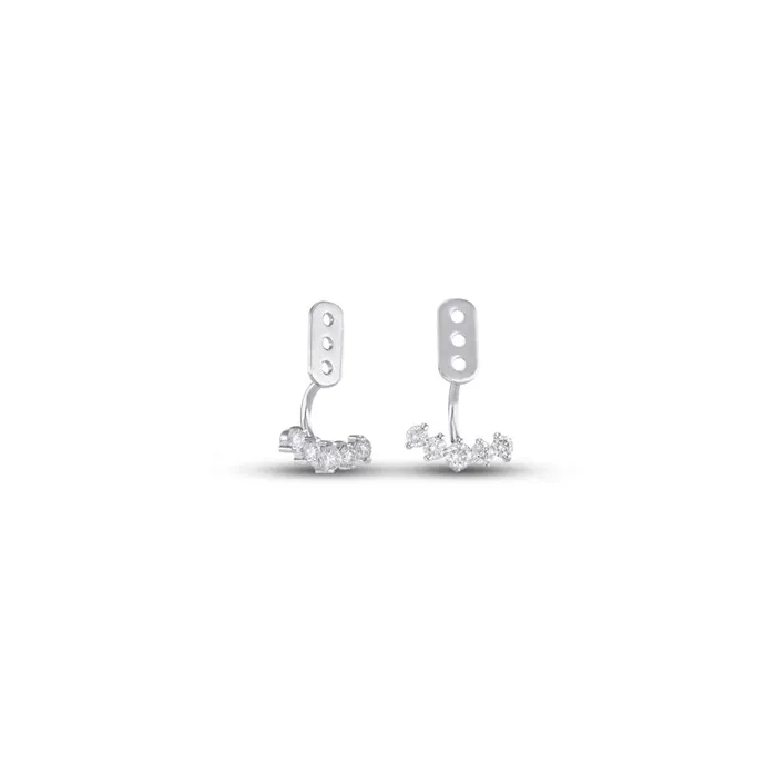 Earrings Diamond Earring Jackets For Diamond Studs Alexis Jae