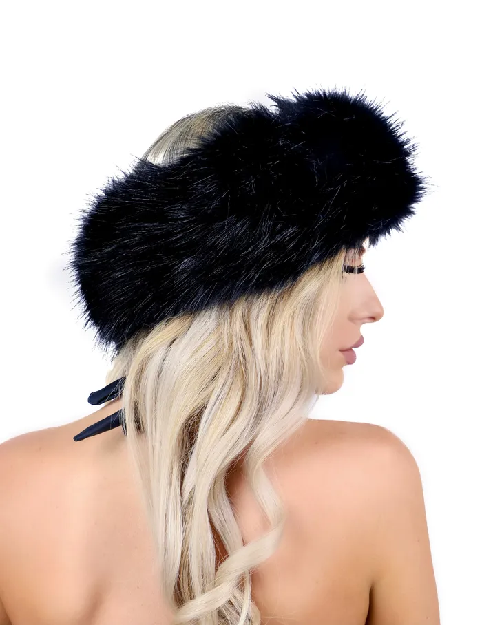 Rings THE LUMI SHOP Fuzzy Black Headband