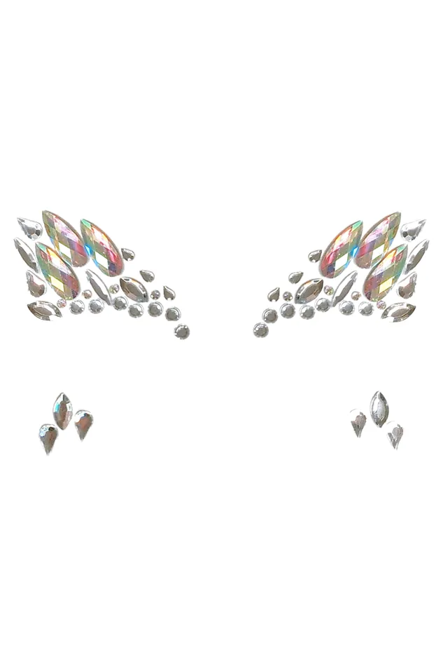 THE LUMi SHOP Necklaces Angel Rhinestone Crystal Face Jewels