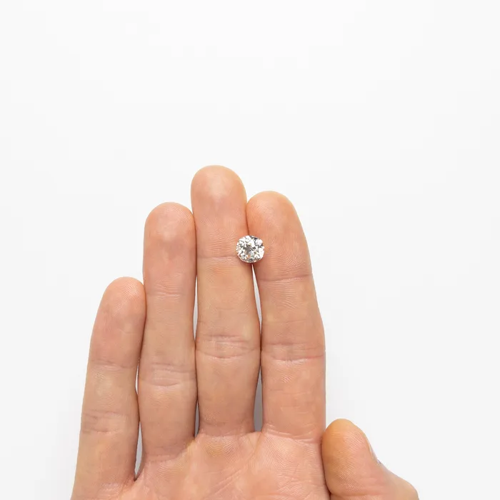 235ct 859x804x529mm GIA VS2 K Antique Old European Cut 2167701 Misfit Diamonds Rings
