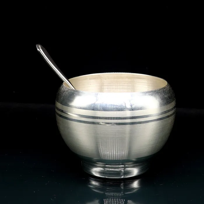 999 fine silver handmade small baby bowl and spoon set silver tumbler flask stay babykids healthy silver vessels utensils sv170 TRIBAL ORNAMENTS Rings 999 fine silver handmade small baby bowl and spoon set silver tumbler flask stay babykids healthy silver vessels utensils sv170 TRIBAL ORNAMENTS Rings