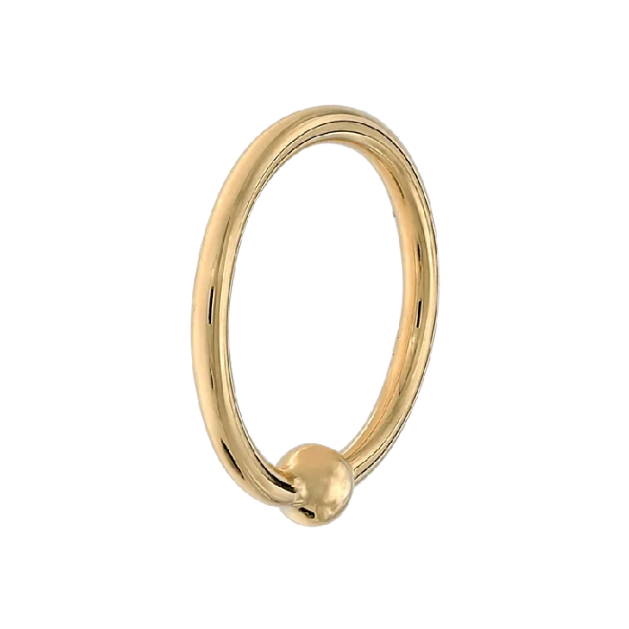 Aiyu Jewelry Rings Gold Fixed Bead Ring FBR
