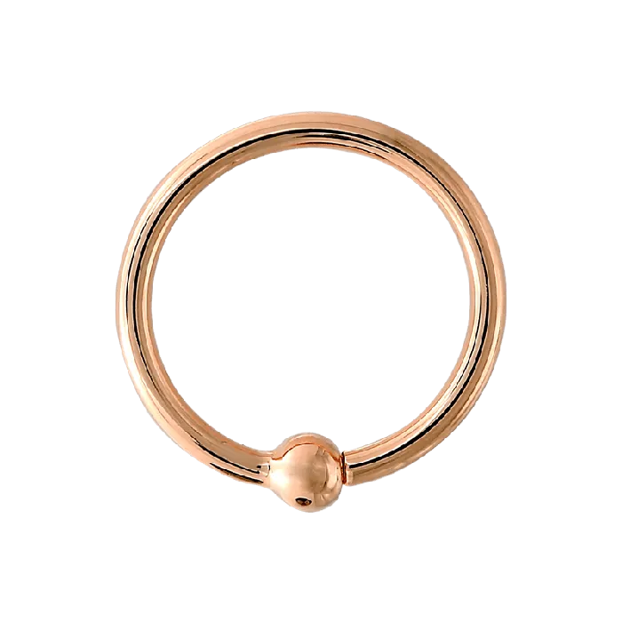 Aiyu Jewelry Rings Gold Fixed Bead Ring FBR