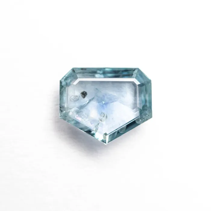 Earrings Misfit Gems 123ct 734x615x228mm Shield Rosecut Sapphire 2243462