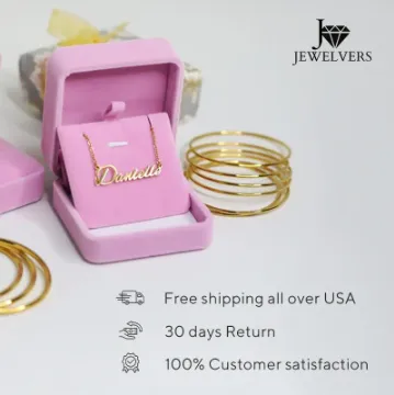 Jewelvers 18K GoldFilled Personalized Name Necklace Necklaces Jewelvers 18K GoldFilled Personalized Name Necklace Necklaces