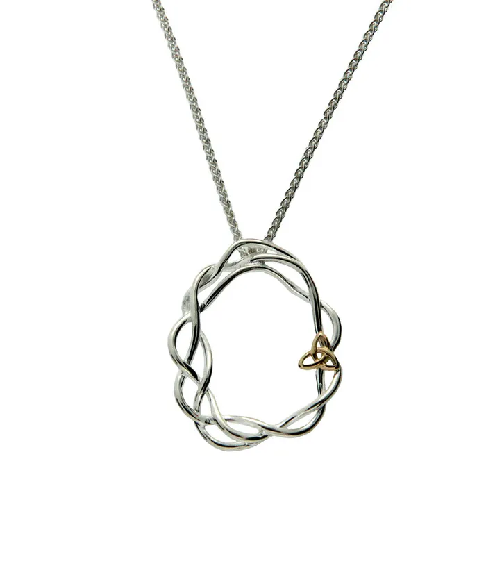 Keith Jack Necklaces Celtic Cradle of Life Open Pendant