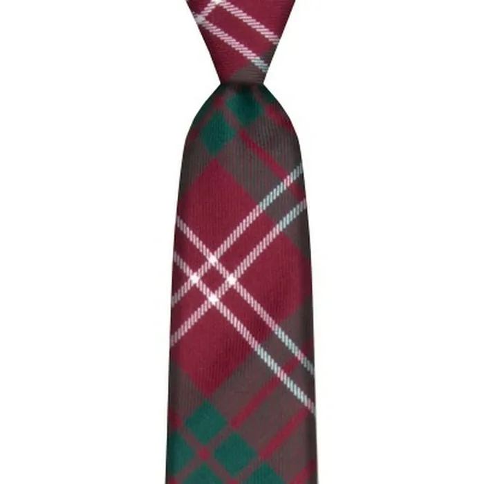Necklaces Lochcarron Scottish Tartan Tie Family Names ABERCROMBIE FLETCHER