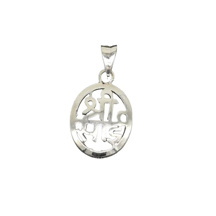 Necklaces TRIBAL ORNAMENTS Idol Sai Baba pendant 925 sterling silver handmade Divine Shree Sai pendant locket personalized jewelry tribal jewelry ssp891