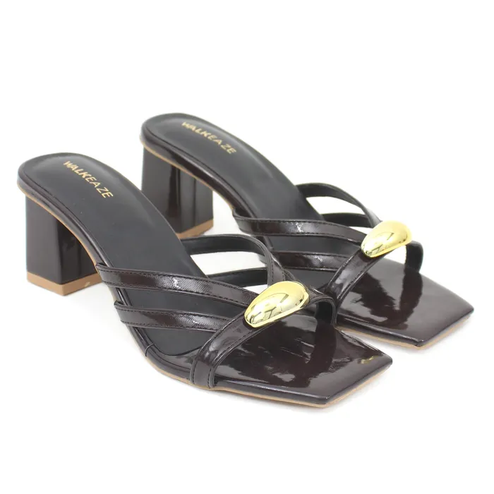 Necklaces Women Formal Block Heel 62893S Walkeaze