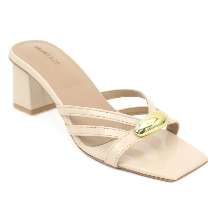 Necklaces Women Formal Block Heel 62893S Walkeaze