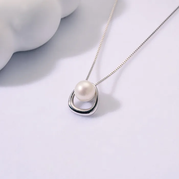 Pearly Lustre Necklaces Top Grade Freshwater Pearl Necklace WN00669 CONNECT