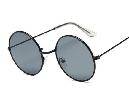 S436 Black Metal Frame Fashion Sunglasses POLLY Rings