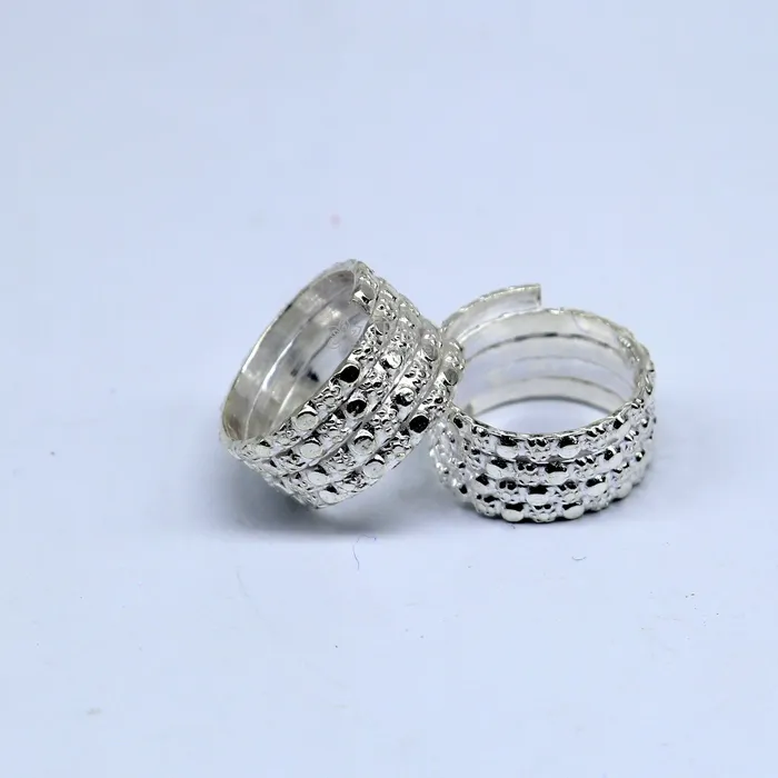 TRIBAL ORNAMENTS Earrings Indian Ethnic style handmade solid silver spiral design toe rings pair excellent tribal customized belly dance hippie boho jewelry ntr86 TRIBAL ORNAMENTS Earrings Indian Ethnic style handmade solid silver spiral design toe rings pair excellent tribal customized belly dance hippie boho jewelry ntr86