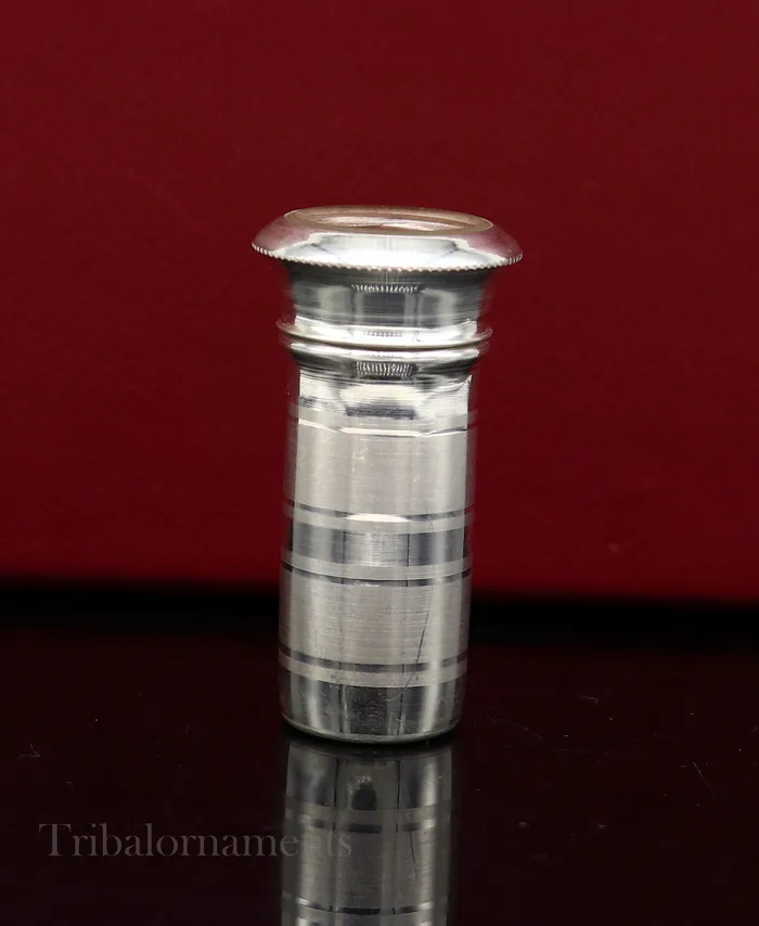 TRIBAL ORNAMENTS Rings 999 solid silver handmade small pill box Tobacco box storage box silver utensils silver box personal box mens accessories su589