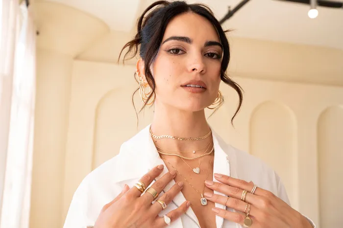 14k Neptune Necklace RG Necklaces