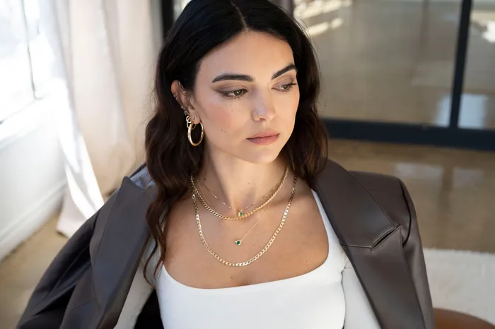 14k Neptune Necklace RG Necklaces