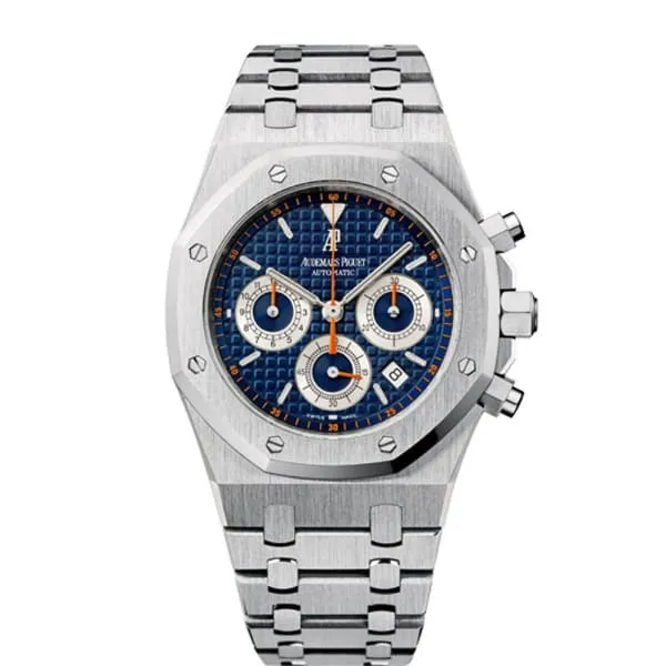 Bracelets Audemars Piguet Audemars Piguet Royal Oak Selfwinding Chronograph 39mm Watch Ref 26300STOO1110ST07 Blue Dial Stainless Steel Bracelet Bracelets Audemars Piguet Audemars Piguet Royal Oak Selfwinding Chronograph 39mm Watch Ref 26300STOO1110ST07 Blue Dial Stainless Steel Bracelet