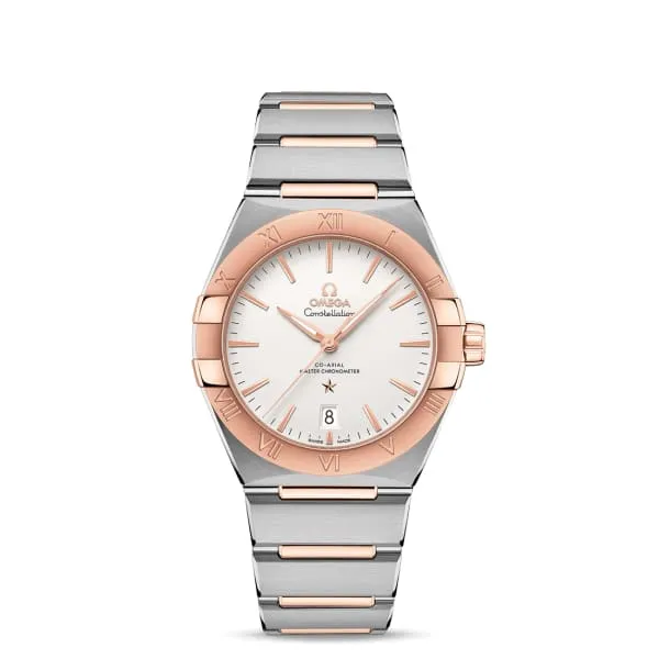 Bracelets Omega Constellation 39mm Watch Ref 13120392002001 Silver Index Dial 18K Rose Gold Bezel Two Tone Stainless Steel 18K Rose Gold Bracelet Omega Bracelets Omega Constellation 39mm Watch Ref 13120392002001 Silver Index Dial 18K Rose Gold Bezel Two Tone Stainless Steel 18K Rose Gold Bracelet Omega