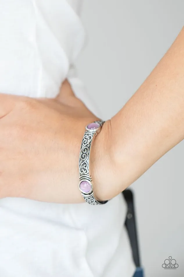 Bracelets Paparazzi Bracelet Ethereally Enchanting Purple Paparazzi Jewelry