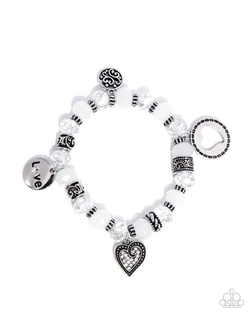 Bracelets Paparazzi Bracelet Filigree Finesse White Paparazzi Jewelry Bracelets Paparazzi Bracelet Filigree Finesse White Paparazzi Jewelry