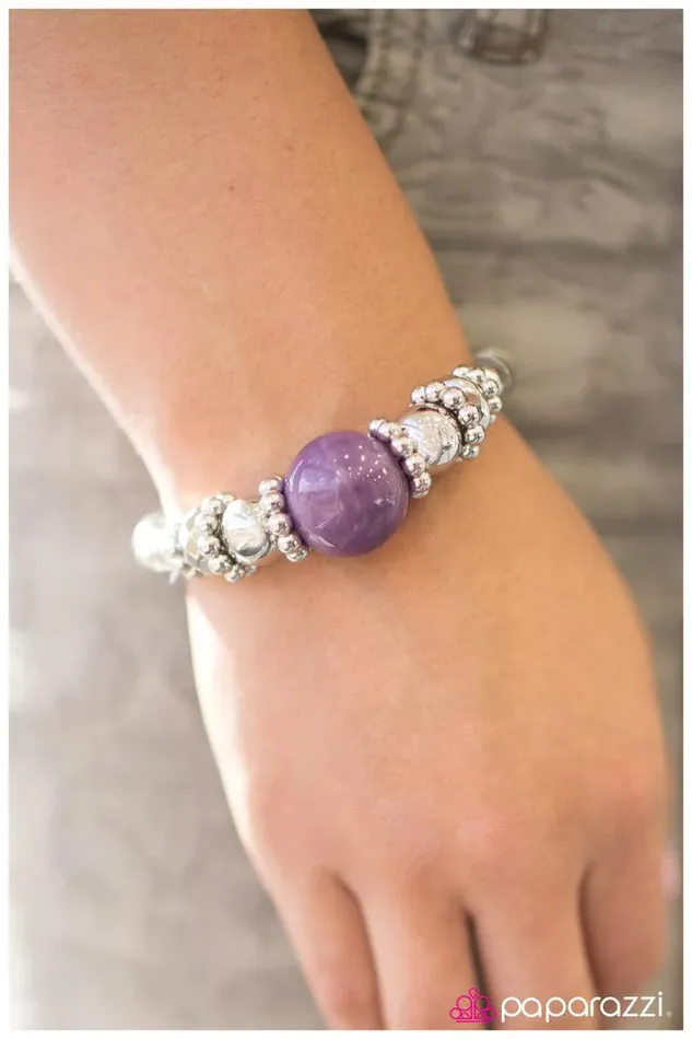 Bracelets Paparazzi Jewelry Paparazzi Bracelet At First Blush Purple