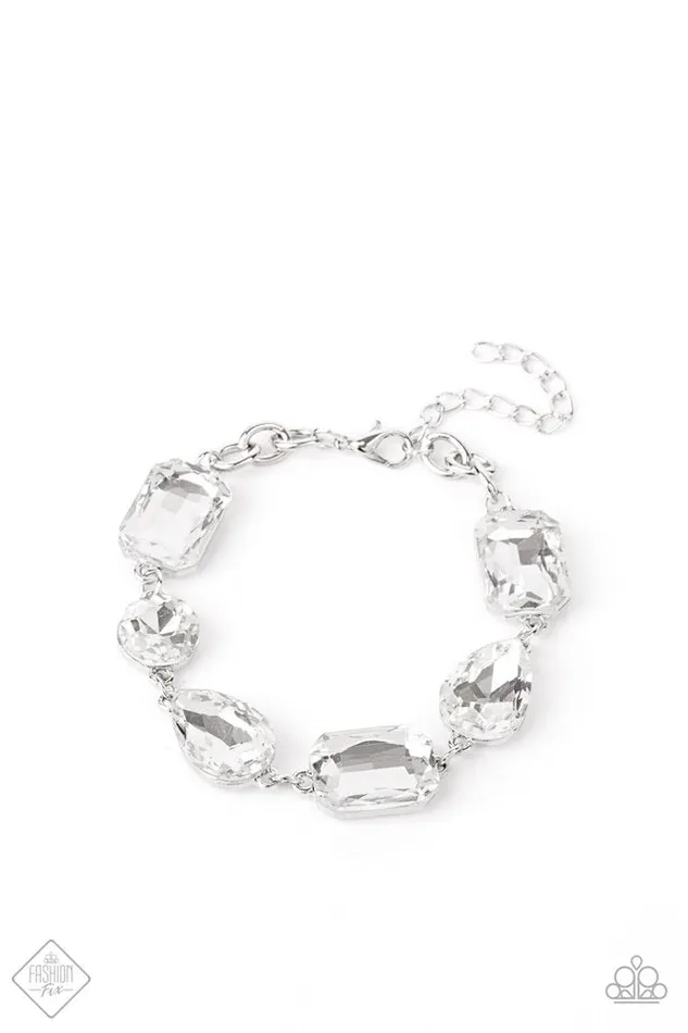 Bracelets Paparazzi Jewelry Paparazzi Bracelet Cosmic Treasure Chest White Bracelets Paparazzi Jewelry Paparazzi Bracelet Cosmic Treasure Chest White