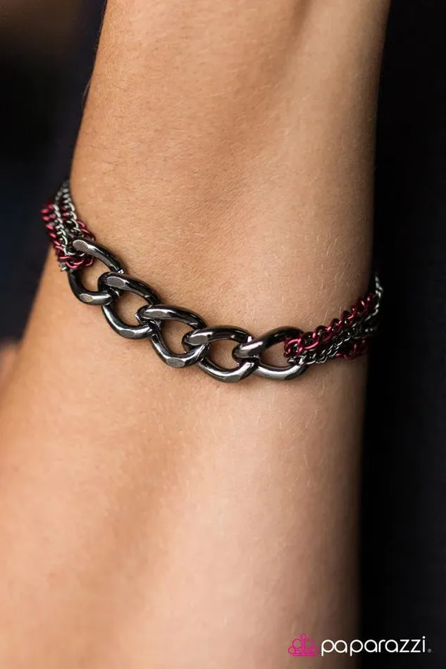 Bracelets Paparazzi Jewelry Paparazzi Bracelet Double Play Red