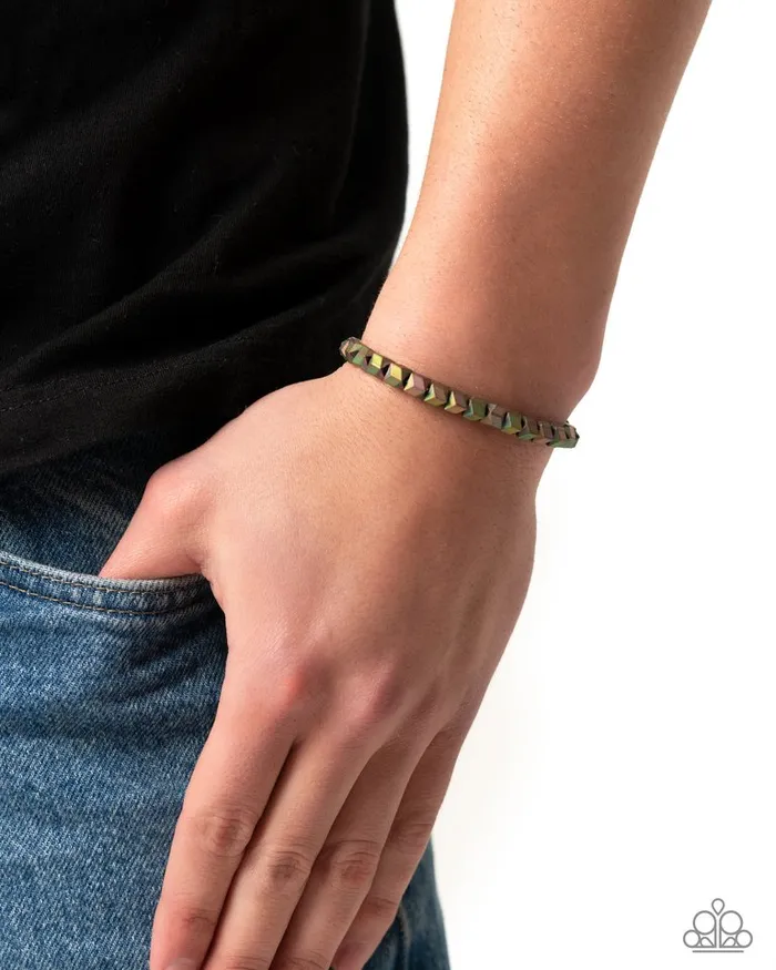 Bracelets Paparazzi Jewelry Paparazzi Bracelet Faceted Finale Multi