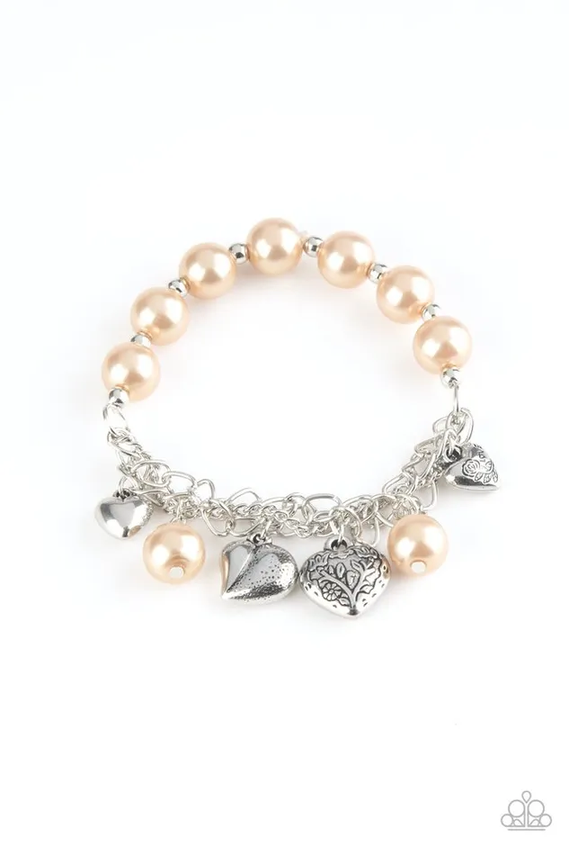 Bracelets Paparazzi Jewelry Paparazzi Bracelet More Amour Brown Bracelets Paparazzi Jewelry Paparazzi Bracelet More Amour Brown
