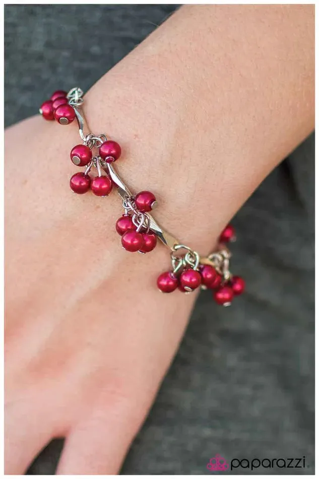 Bracelets Paparazzi Jewelry Paparazzi Bracelet Thanks a Bunch Red