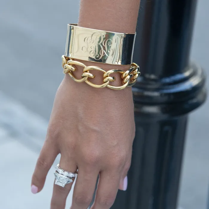 Bracelets Seaman Schepps Seaman Schepps Medium Mousetrap Link Bracelet