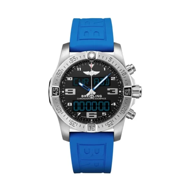 Breitling Watches Breitling Exospace B55 Brushed finished titanium Volcano black dial Watch 46mm EB5510H21B1S1 Breitling Watches Breitling Exospace B55 Brushed finished titanium Volcano black dial Watch 46mm EB5510H21B1S1