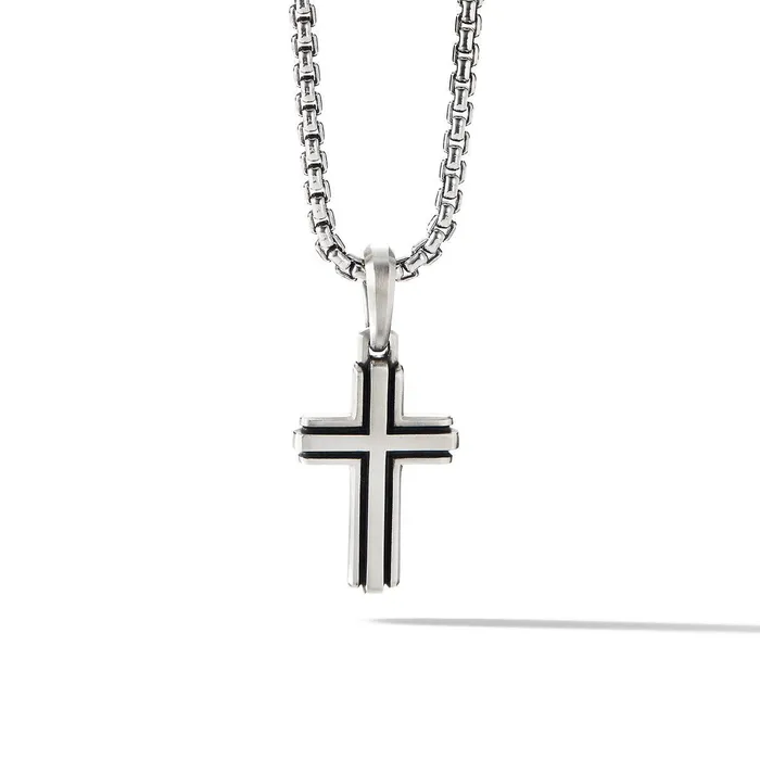 David Yurman 27X17mm Deco Cross Pendant David Yurman Necklaces