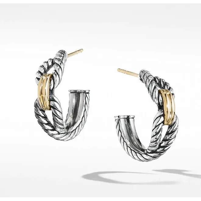 David Yurman Earrings David Yurman 22mm Cable Loop Hoop Earrings