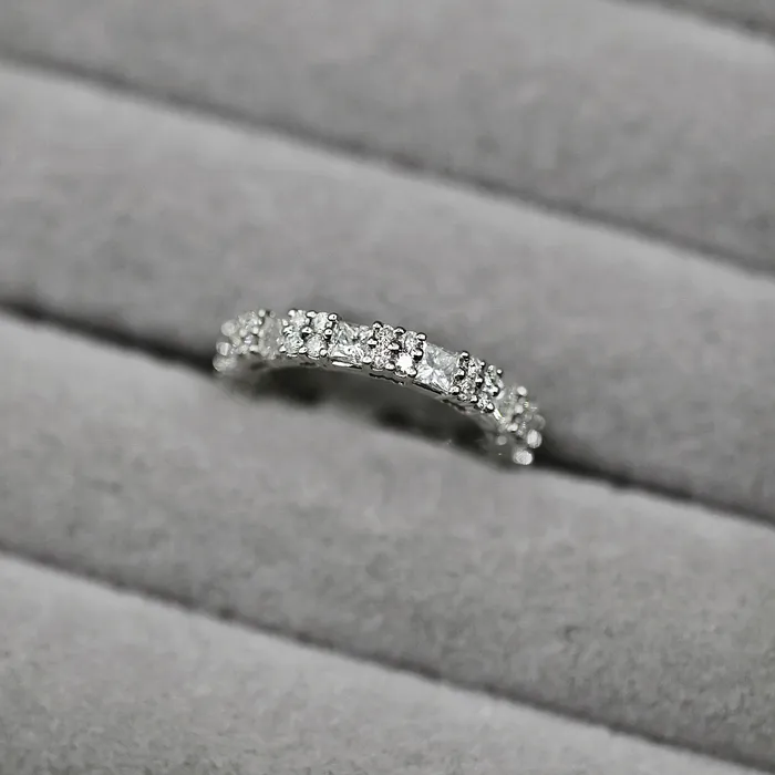 Diamond Source NYC Rings 18k White Gold Eternity Band with 221ct Diamonds EXPXX6812 Diamond Source NYC Rings 18k White Gold Eternity Band with 221ct Diamonds EXPXX6812
