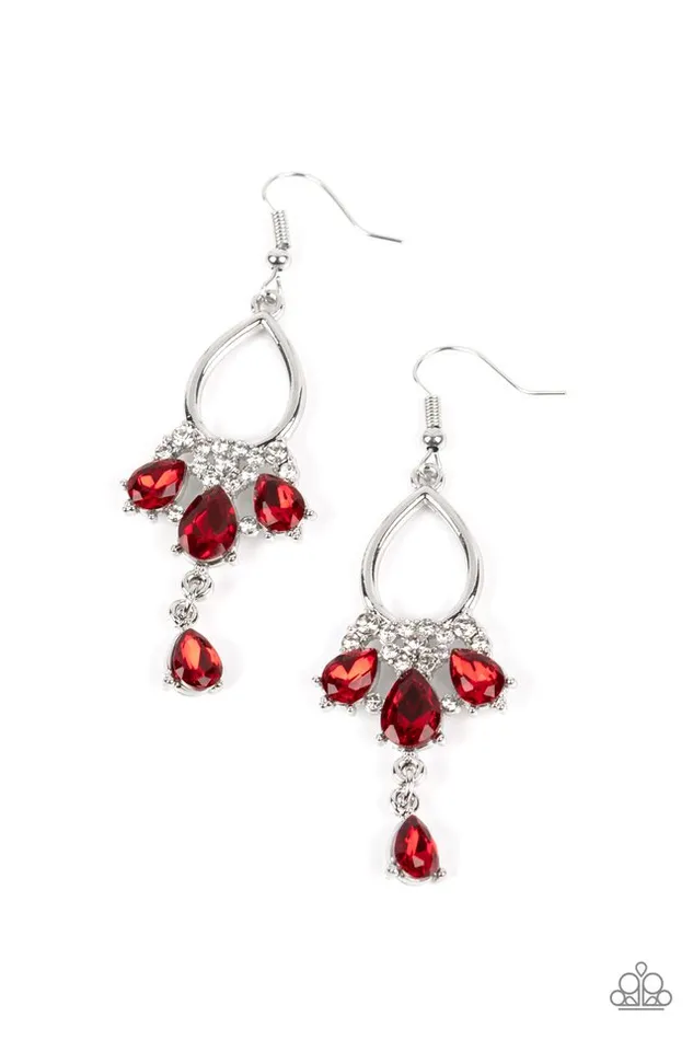 Earrings Paparazzi Earring Coming in Clutch Red Paparazzi Jewelry Earrings Paparazzi Earring Coming in Clutch Red Paparazzi Jewelry