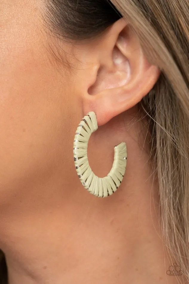 Earrings Paparazzi Jewelry Paparazzi Earring A Chance of RAINBOWS Green