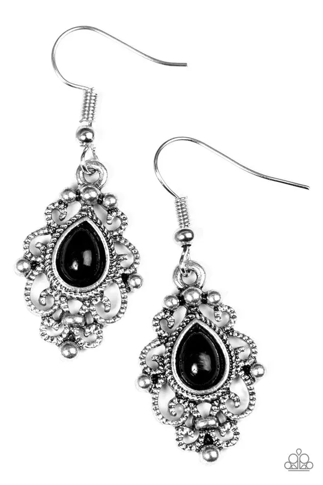 Earrings Paparazzi Jewelry Paparazzi Earring Beautifully Bohemian Black