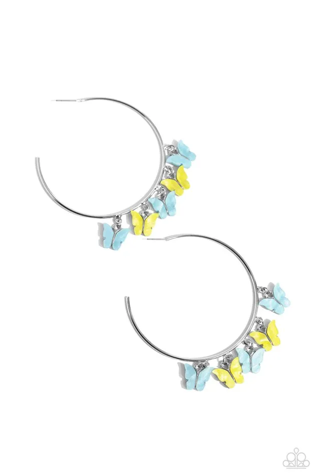 Earrings Paparazzi Jewelry Paparazzi Earring Bemusing Butterflies Blue Earrings Paparazzi Jewelry Paparazzi Earring Bemusing Butterflies Blue