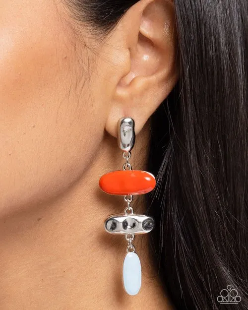 Earrings Paparazzi Jewelry Paparazzi Earring Secretive Shimmer