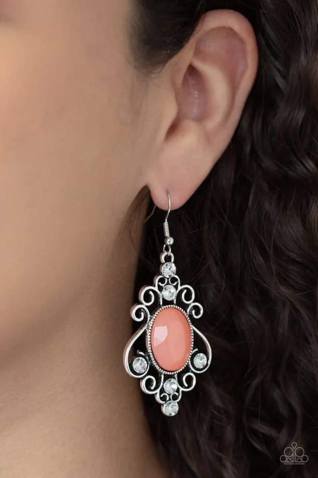 Earrings Paparazzi Jewelry Paparazzi Earring Tour de Fairytale Orange