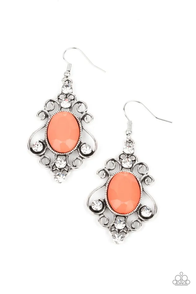 Earrings Paparazzi Jewelry Paparazzi Earring Tour de Fairytale Orange Earrings Paparazzi Jewelry Paparazzi Earring Tour de Fairytale Orange