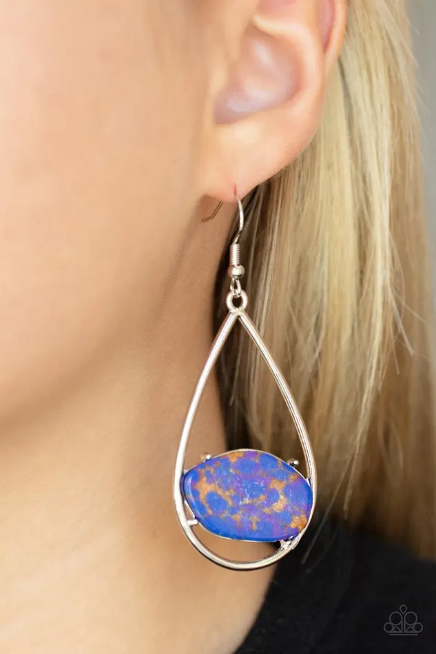 Earrings Paparazzi Jewelry Paparazzi Earring Tropical Terrazzo Multi